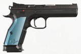CZ 75 TS 2 BLUE TACTICAL SPORT W/ CASE & 3 MAGS 9MM LUGER (9X19 PARA) - 1 of 7
