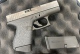 GLOCK 43 - UI4350201 9MM LUGER (9X19 PARA) - 1 of 2