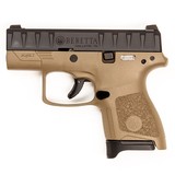 BERETTA APX CARRY 9MM LUGER (9X19 PARA) - 1 of 3