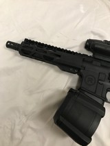 RADICAL FIREARMS RF-15 Pistol w/ Sight Mark Wolverine and 60rd. PMAG Drum - 4 of 6
