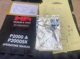 HECKLER & KOCH P2000SK LEM W/Factory Box & Accessories 9MM LUGER (9X19 PARA) - 3 of 7
