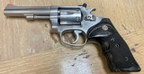 SMITH & WESSON 63 No Dash Stainless Steel w/Laminate Grips .22 LR - 1 of 7