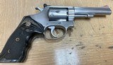 SMITH & WESSON 63 No Dash Stainless Steel w/Laminate Grips .22 LR - 2 of 7