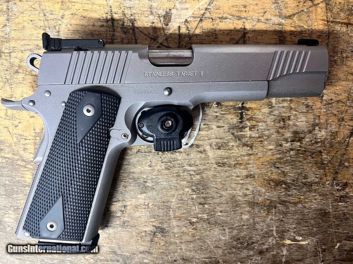 KIMBER STAINLESS TARGET II .45 ACP