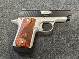 KIMBER kimber micro 9 bi tone 9MM LUGER (9X19 PARA) - 1 of 2