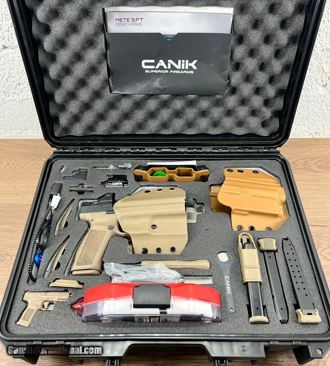 CANIK METE SFT LOADOUT PKG 9MM LUGER 9X19 PARA For Sale