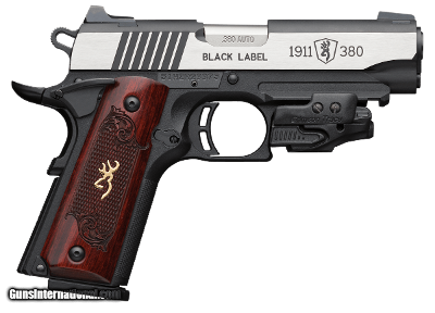 Browning 1911-380 Black Label Medallion .380 ACP