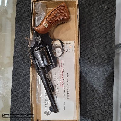 SMITH & WESSON MODEL 48 .38 SPL +P