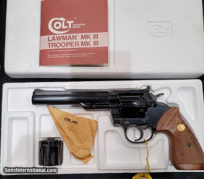 COLT TROOPER MARK III .22 CAL