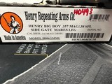 HENRY BIG BOY 357 MARES LEG SIDE GATE H006GMML .357 MAG - 6 of 6