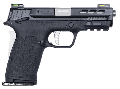 SMITH & WESSON M&P380 SHIELD EZ M2.0 SILVER PORTED BARREL .380 ACP