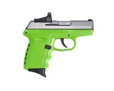 SCCY INDUSTRIES CPX-2 LIME W/CTS 1500 RED DOT 9MM LUGER (9X19 PARA) - 1 of 2