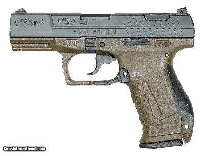 WALTHER FINAL EDITION 9MM LUGER (9X19 PARA)