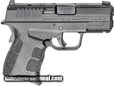 SPRINGFIELD ARMORY XDS-9 3.3 9MM LUGER (9X19 PARA)