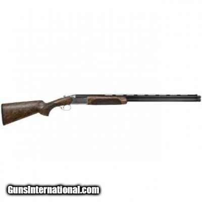 CZ 06465 Supreme Field 20 Gauge 28" 2 3" Polished Nickel Chrome Turkish Walnut Right Hand 20 GA