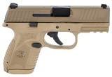FN 509 COMPACT (FDE) *MAG COMPLIANT 9MM LUGER (9X19 PARA)