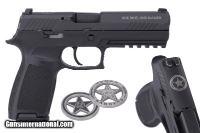 SIG SAUER P320 TEXAS RANGER 9MM LUGER (9X19 PARA)