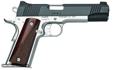KIMBER CUSTOM II TWO-TONE .45 ACP