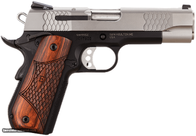 SMITH & WESSON SW1911 E SERIES SCANDIUM FRAME .45 ACP