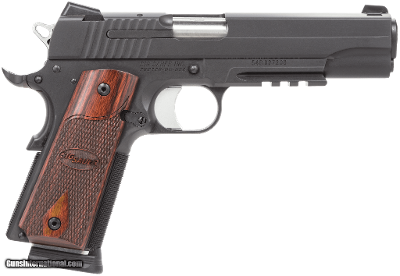 SIG SAUER 1911 FULL SIZE CA COMPLAINT RAIL .45 ACP