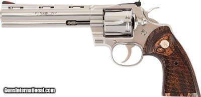 COLT PYTHON 2020 STAINLESS
6" BARREL .38 SPECIAL/.357 MAGNUM