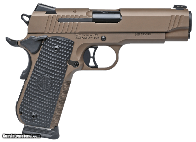 SIG SAUER 1911 CARRY FASTBACK EMPEROR SCORPION .45 ACP