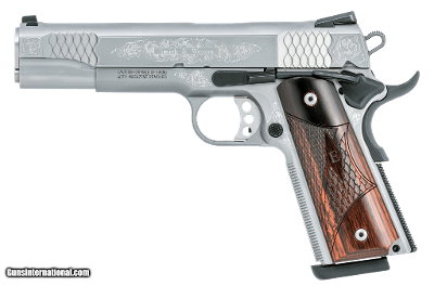 SMITH & WESSON SW1911 ENGRAVED .45 ACP