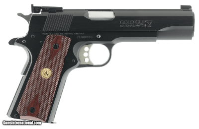 COLT GOLD CUP NATIONAL MATCH .45 ACP