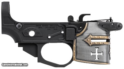 SPIKE‚S TACTICAL RARE BREED CRUSADER PAINTED LOWER RECEIVER 9MM LUGER (9X19 PARA)