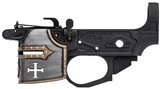 SPIKE‚‚S TACTICAL RARE BREED CRUSADER PAINTED LOWER RECEIVER 9MM LUGER (9X19 PARA - 2 of 2