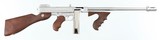 THOMPSON/CENTER ARMS 1927 A1 HARD CHROME DELUXE W/ BOX & 50RD DRUM MAG/20RD STICK MAG .45 ACP - 1 of 3