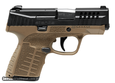SAVAGE ARMS STANCE FDE 9MM LUGER (9X19 PARA)