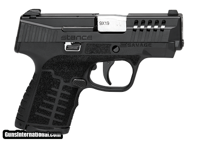 SAVAGE ARMS STANCE BLACK 9MM LUGER (9X19 PARA)