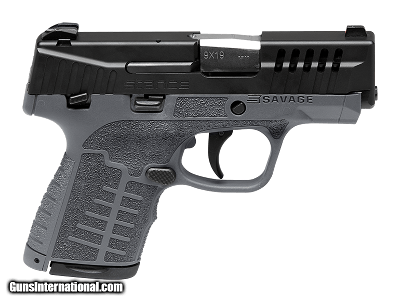 SAVAGE ARMS STANCE GRAY MANUAL SAFETY 9MM LUGER (9X19 PARA)