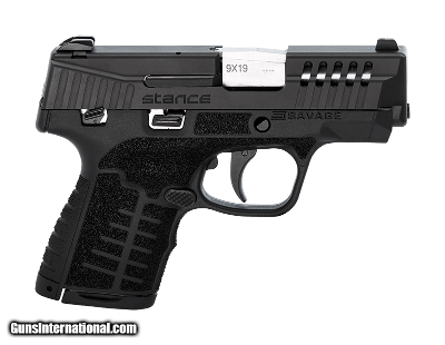 SAVAGE ARMS STANCE BLACK MANUAL SAFETY 9MM LUGER (9X19 PARA)