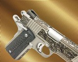 ROCK ISLAND ARMORY 1911 ROCK FS TACTICAL, 45 ACP, "French Filigree Scroll" Design, Deep Engraved .45 ACP - 2 of 3