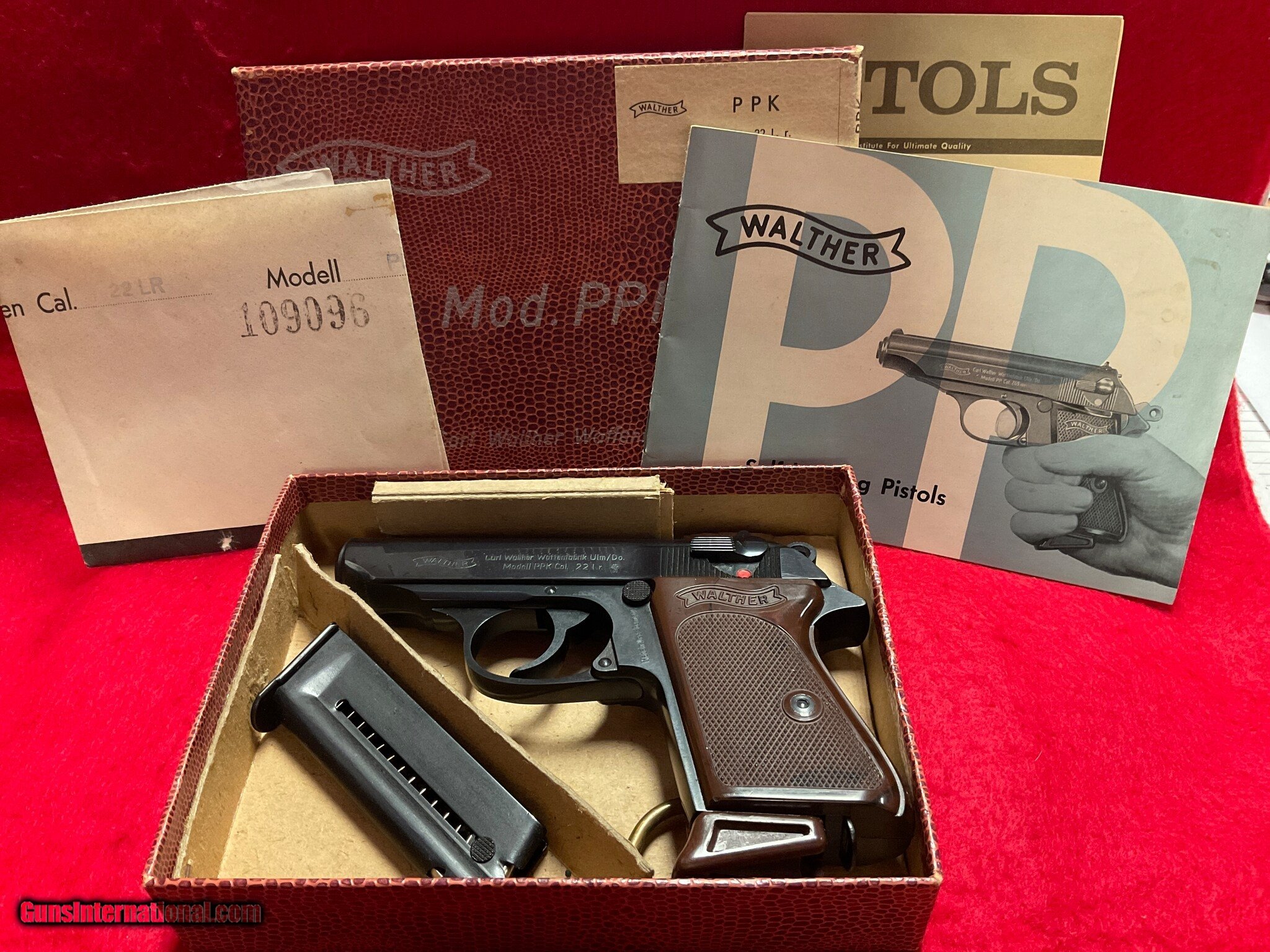 WALTHER MODEL PPK 22 S/LR