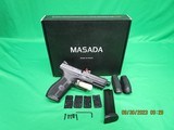 IWI MASADA 9MM 9MM LUGER (9X19 PARA) - 1 of 3