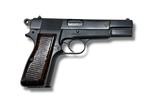 BROWNING "HI-POWER" MADE IN BELGIUM 9MM LUGER (9X19 PARA) - 1 of 3