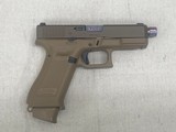 GLOCK 19 19x G19X FDE night sights 9MM LUGER (9X19 PARA) - 1 of 3