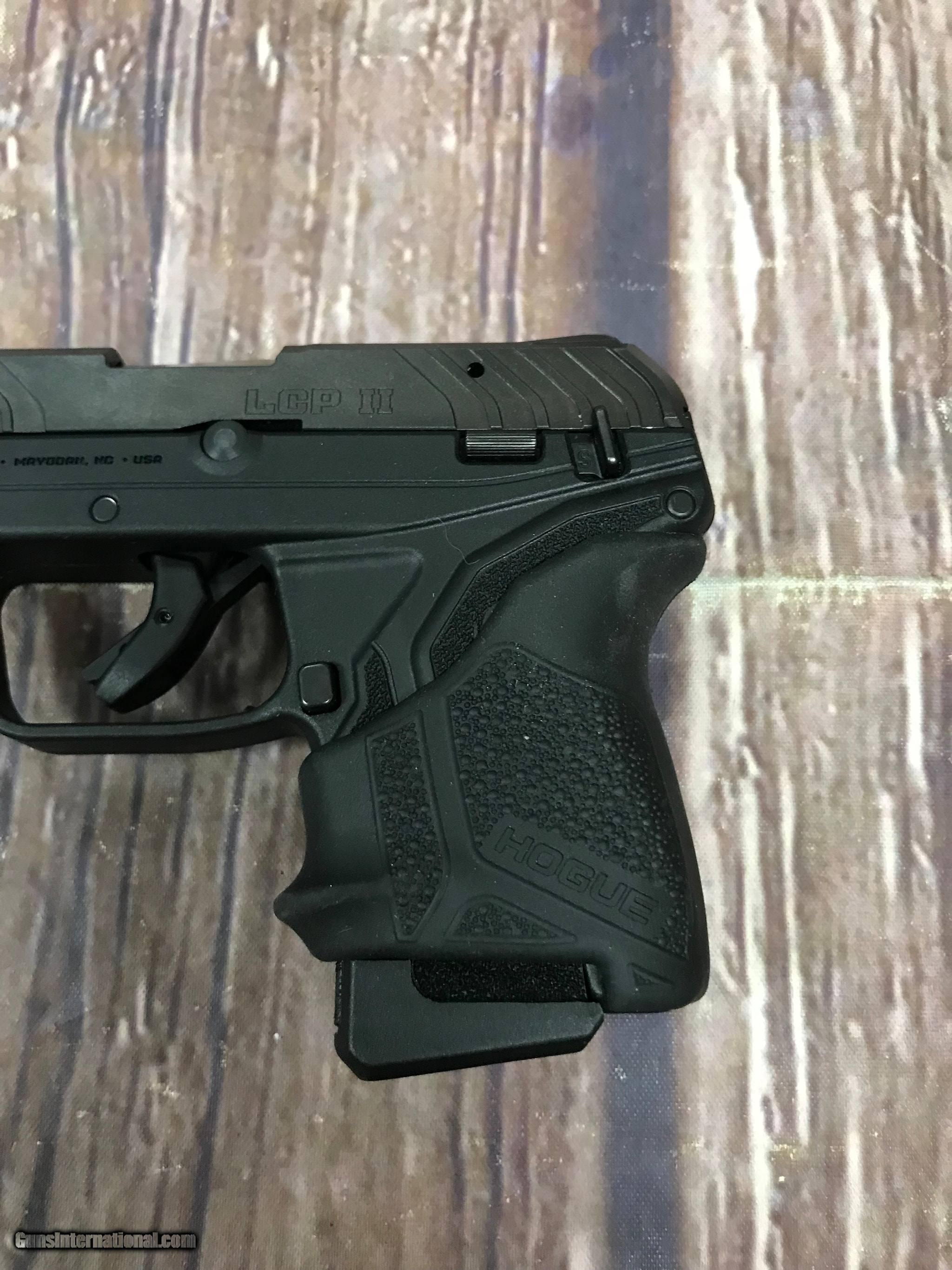 RUGER LCP II w/ Hogue Grip .22 LR