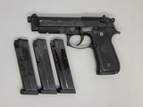 BERETTA 92A1 9MM LUGER (9X19 PARA) - 1 of 3