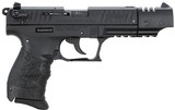 WALTHER P22 TARGET CA COMPLIANT (FACTORY REFURB) .22 LR - 2 of 2