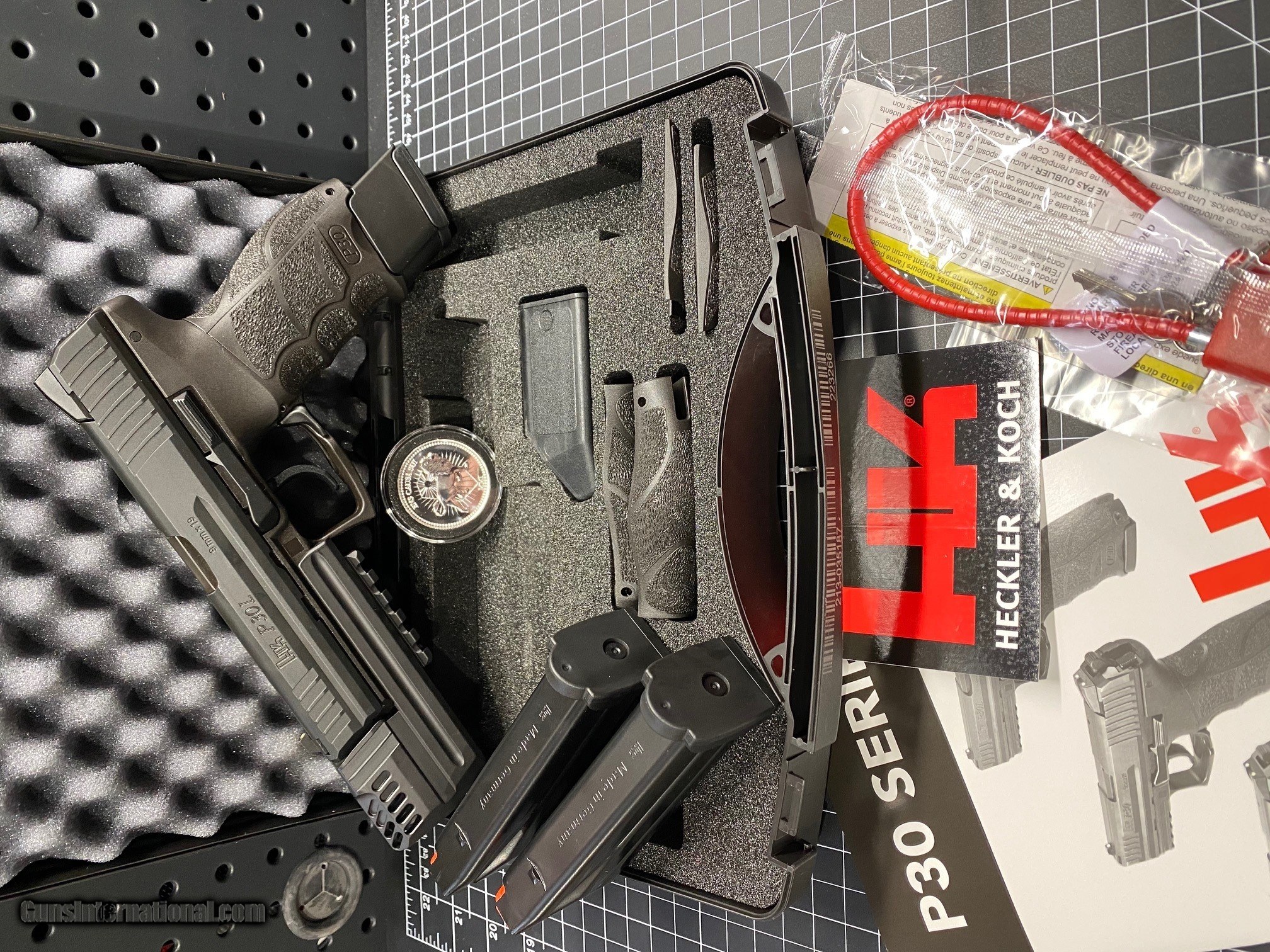 HECKLER & KOCH JW Build P30L V1 LEM 9MM LUGER (9X19 PARA)