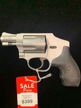 SMITH & WESSON 642 Airweight 38 S&W Spl +P No Internal Lock) .38 SPL +P - 1 of 3