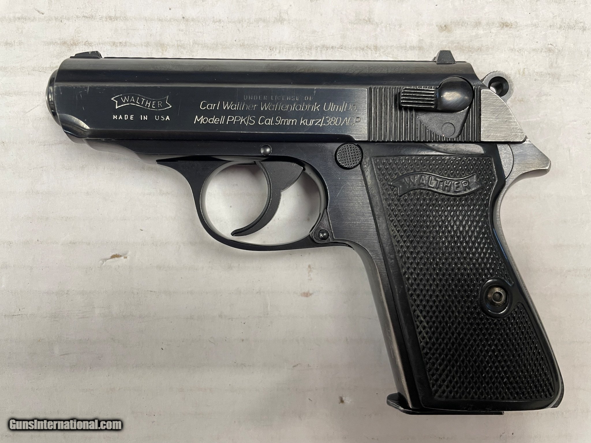 WALTHER PPK-S .380 ACP