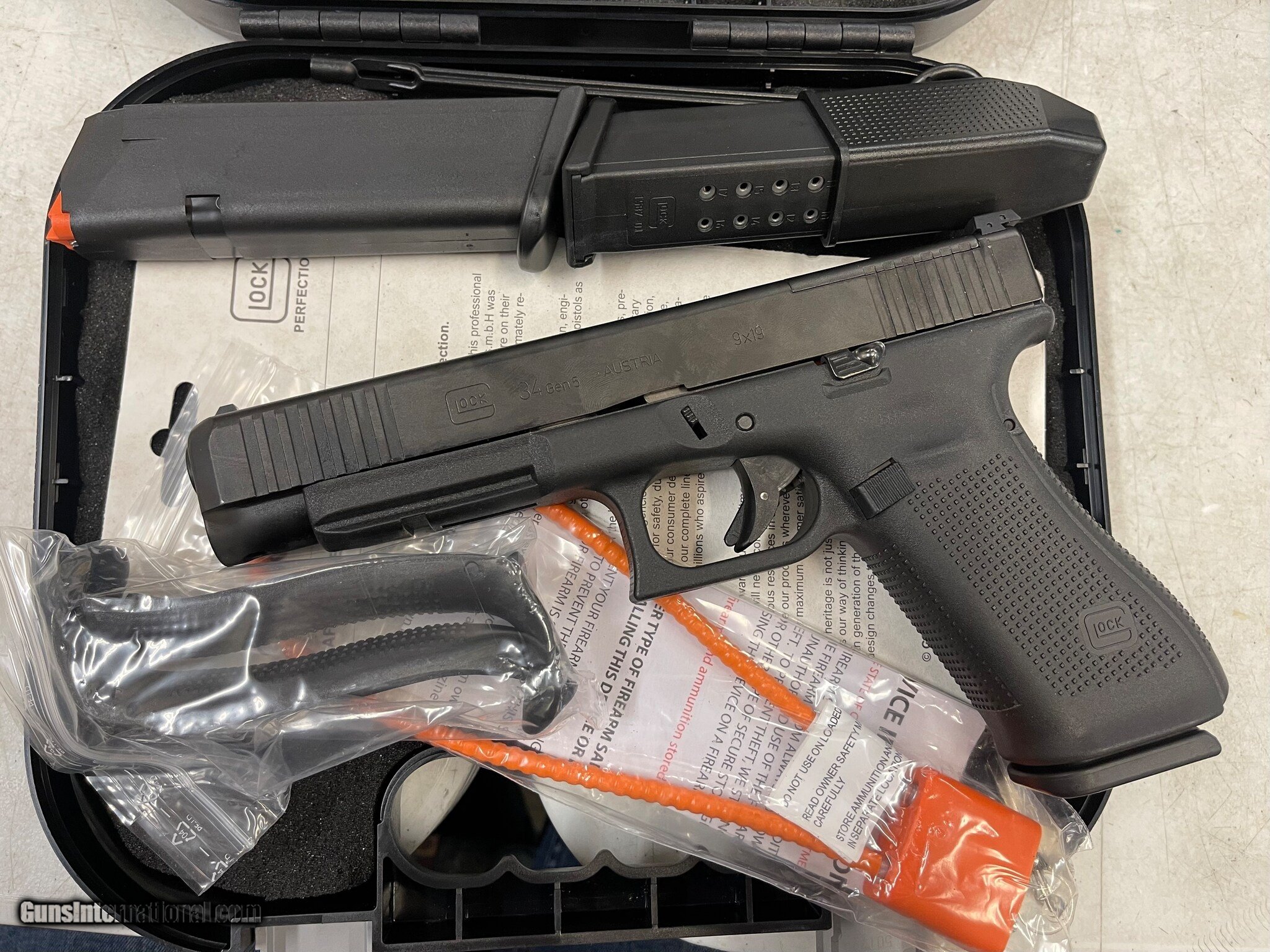 Glock 34 Gen5 9MM Pistol 