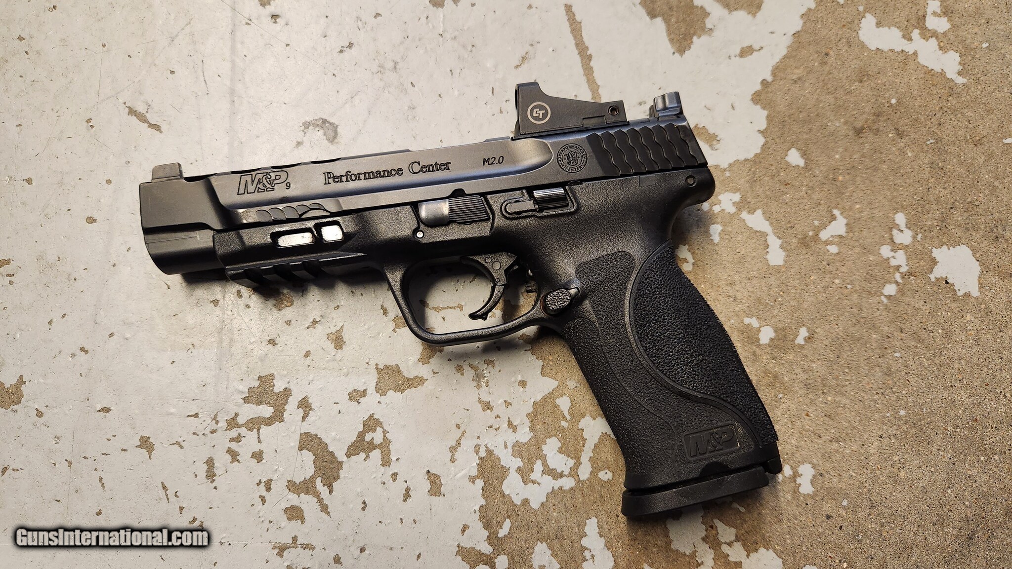 SMITH & WESSON M&P 9 Performance Center M2.0 Ported Crimson Trace Red ...