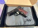 KIMBER MICRO CARRY CRIMSON TRACE .380 ACP - 1 of 3