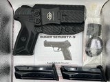 RUGER SECURITY 9 9MM LUGER (9X19 PARA) - 1 of 3